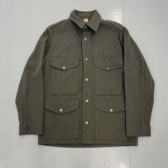 Vintage 50s Day's Grey Ranger Wool Whipcord Coat - Picture 1 of 4